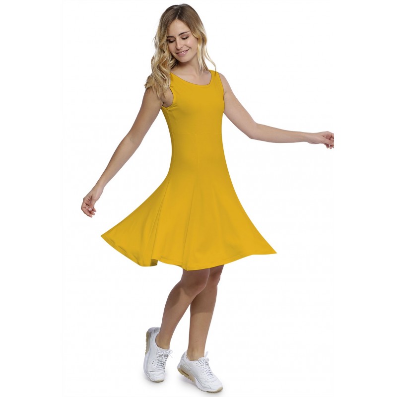 Robe patineuse débardeur en modal ASTER Robe patineuse débardeur en modal ASTER