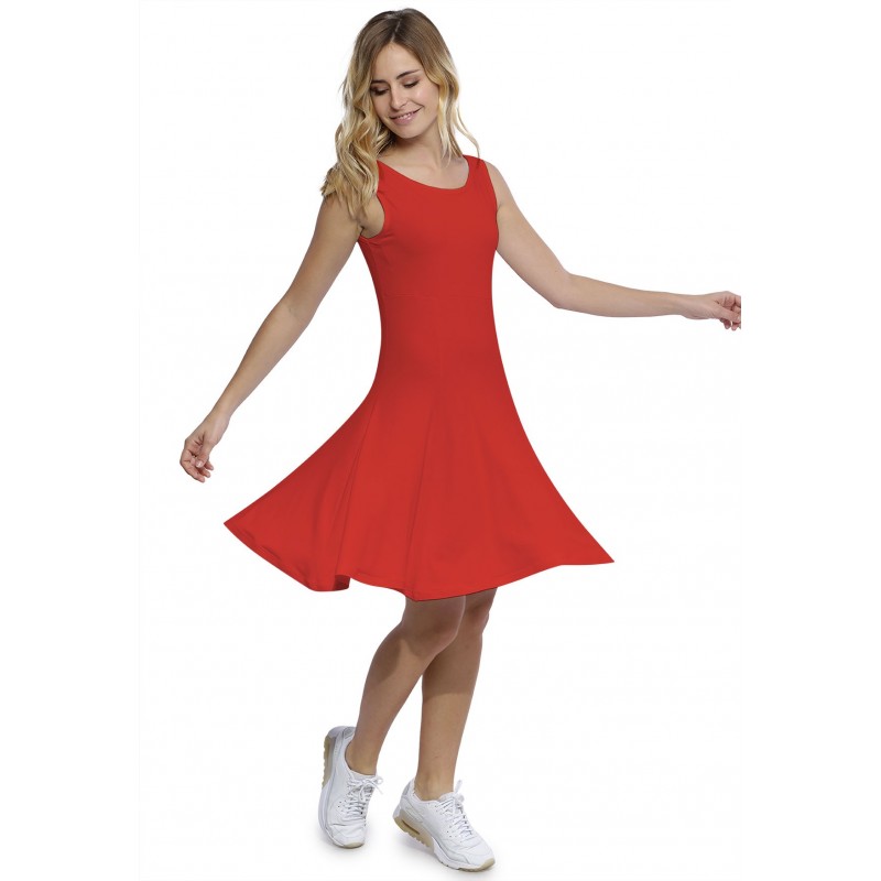 Robe patineuse débardeur en modal ASTER Robe patineuse débardeur en modal ASTER