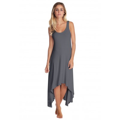 Robe déstructurée sans manches en modal ANEMONE