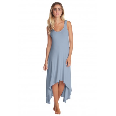 Robe déstructurée sans manches en modal ANEMONE