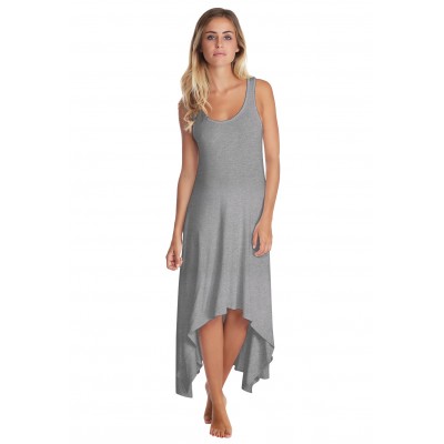 Robe déstructurée sans manches en modal ANEMONE