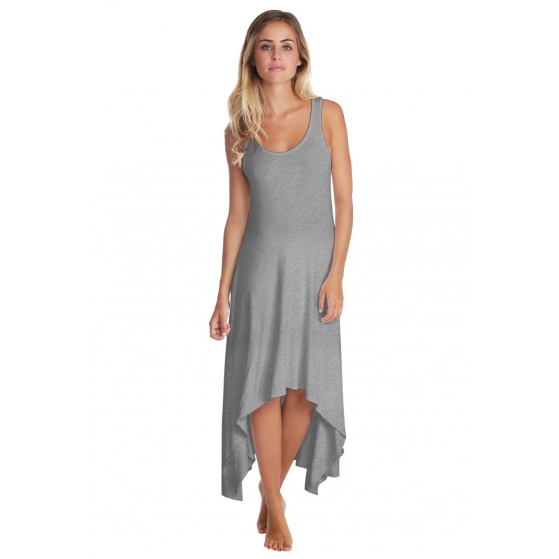 Robe déstructurée sans manches en modal ANEMONE