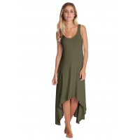Robe déstructurée sans manches en modal ANEMONE