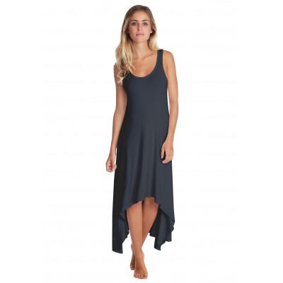 Robe déstructurée sans manches en modal ANEMONE