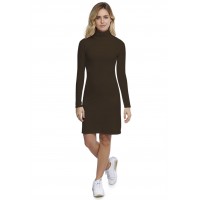 Robe col roulé manches longues en modal CINDY20