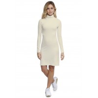 Robe col roulé manches longues en modal CINDY20