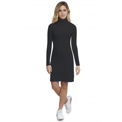 Robe col roulé manches longues en modal CINDY20