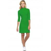Robe col montant manches 3-4 en modal PENNY19