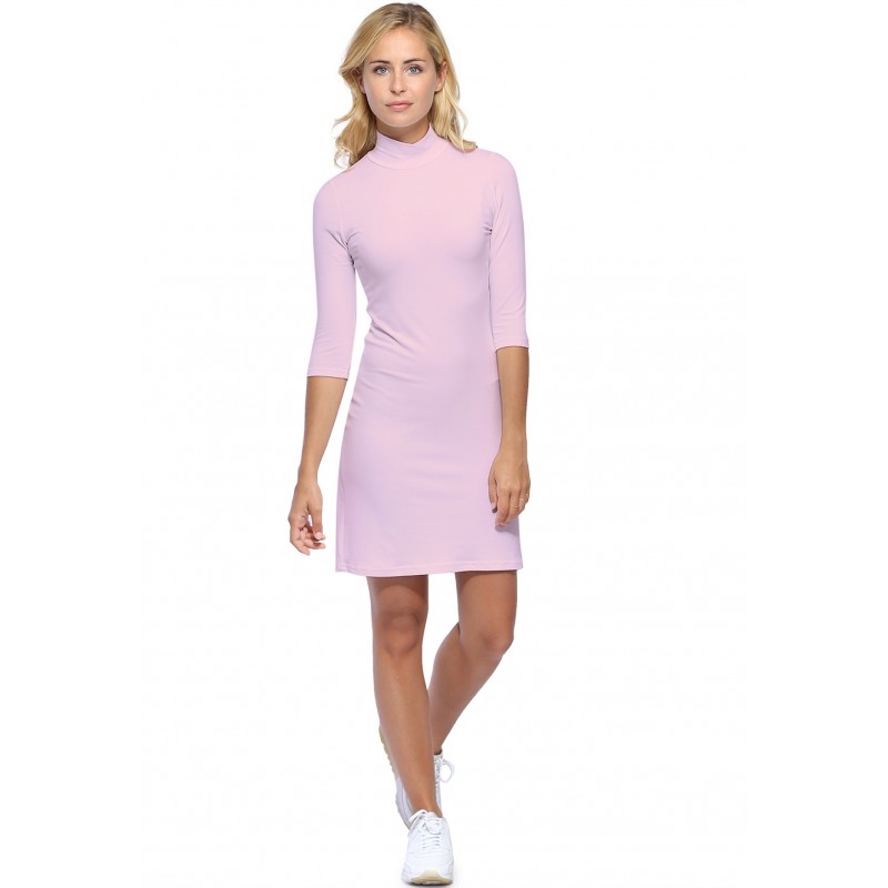 Robe col montant manches 3-4 en modal PENNY19 Robe col montant manches 3-4 en modal PENNY19