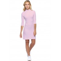 Robe col montant manches 3-4 en modal PENNY19