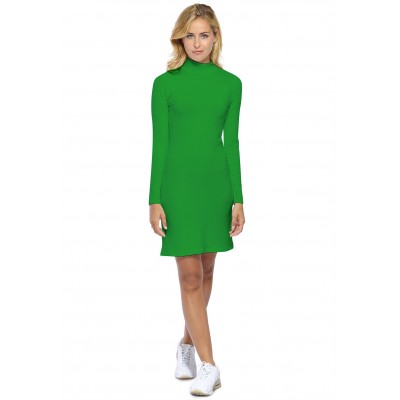 Robe col montant manches longues en maille modal PENNY20