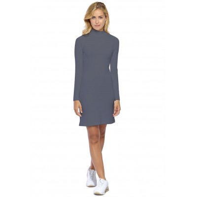 Robe col montant manches longues en maille modal PENNY20