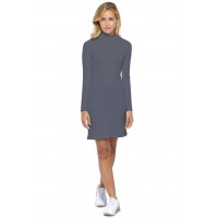 Robe col montant manches longues en maille modal PENNY20