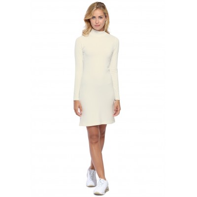 Robe col montant manches longues en maille modal PENNY20