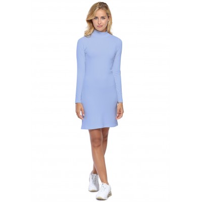 Robe col montant manches longues en maille modal PENNY20
