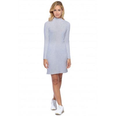 Robe col montant manches longues en maille modal PENNY20