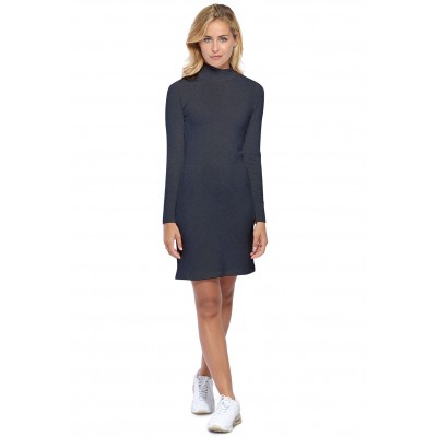 Robe col montant manches longues en maille modal PENNY20