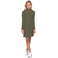 Robe col montant manches longues en maille modal PENNY20