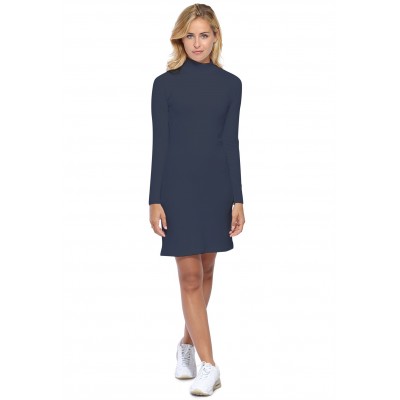Robe col montant manches longues en maille modal PENNY20