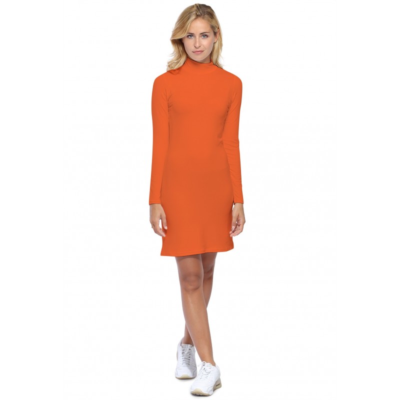 Robe col montant manches longues en maille modal PENNY20 Robe col montant manches longues en maille modal PENNY20