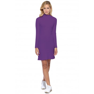 Robe col montant manches longues en maille modal PENNY20