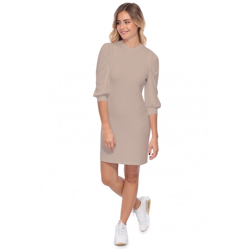 Robe midi manches bouffantes FUSION Robe midi manches bouffantes FUSION