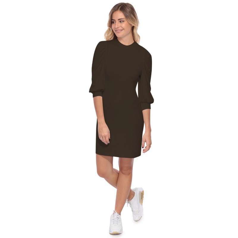 Robe midi manches bouffantes FUSION Robe midi manches bouffantes FUSION