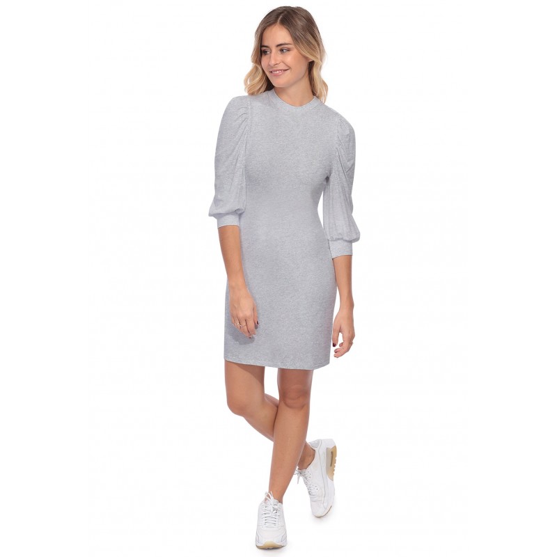 Robe midi manches bouffantes FUSION Robe midi manches bouffantes FUSION
