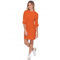 Robe midi manches bouffantes FUSION