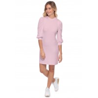 Robe midi manches bouffantes FUSION