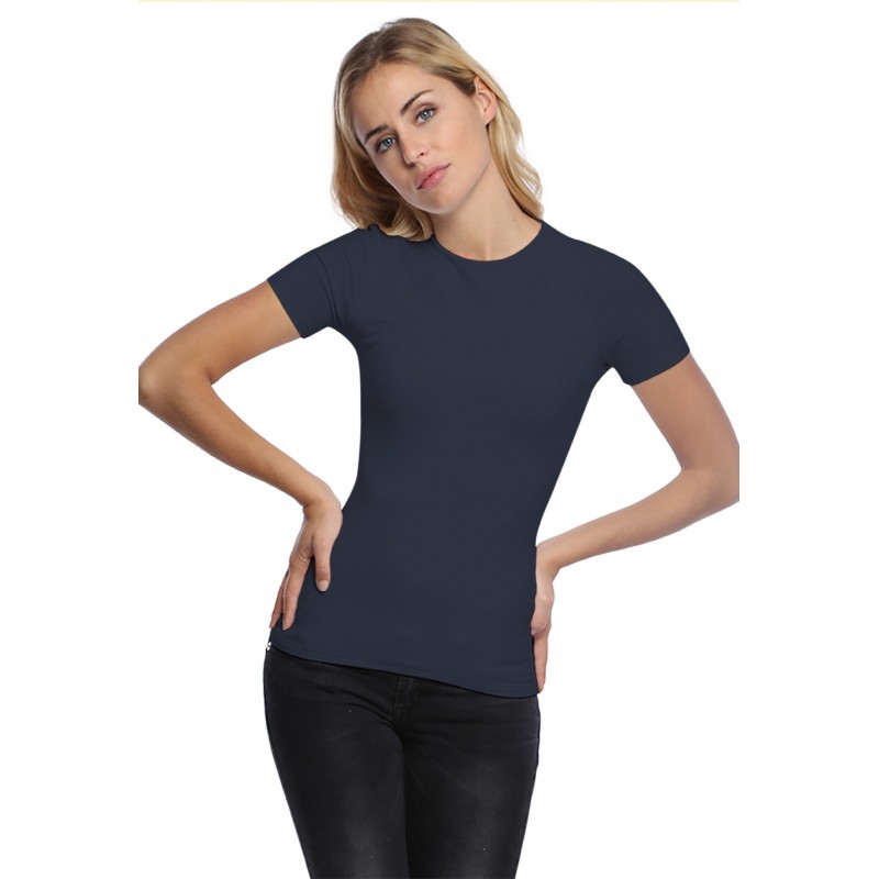 T-shirt ras du cou doublé devant manches courtes en modal KATIA03 T-shirt ras du cou doublé devant manches courtes en modal KATIA03