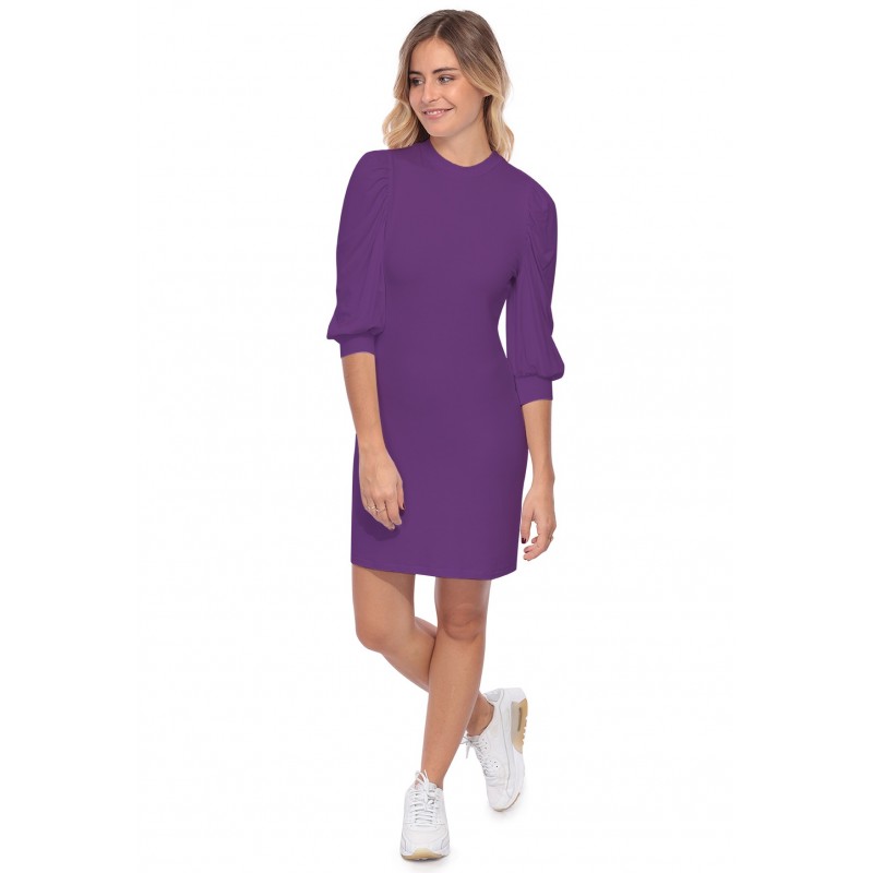 Robe midi manches bouffantes FUSION Robe midi manches bouffantes FUSION
