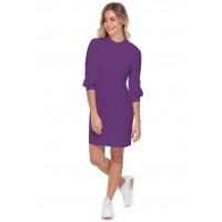 Robe midi manches bouffantes FUSION