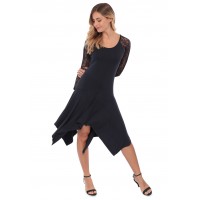 Robe à pans asymétriques AURE