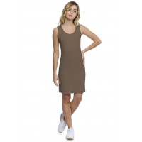 Robe débardeur col rond doublée devant en modal ZAZA16