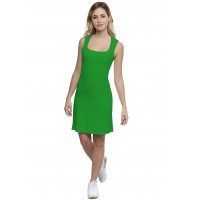 Robe débardeur doublée devant col carré en modal CLARA16