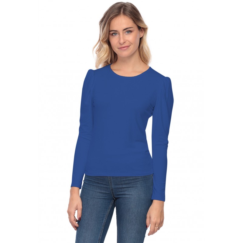 Tee-shirt col rond avec manches froncées BOTANY Tee-shirt col rond avec manches froncées BOTANY