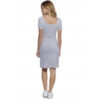 Robe col danseuse manches courtes en modal ROXANE18