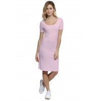Robe col danseuse manches courtes en modal ROXANE18