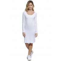 Robe col danseuse manches longues en modal ROXANE20