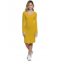 Robe col danseuse manches longues en modal ROXANE20