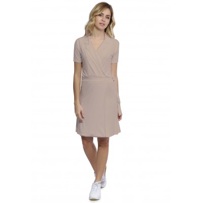 Robe cache-coeur en modal MAGALIE