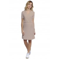 Robe cache-coeur en modal MAGALIE