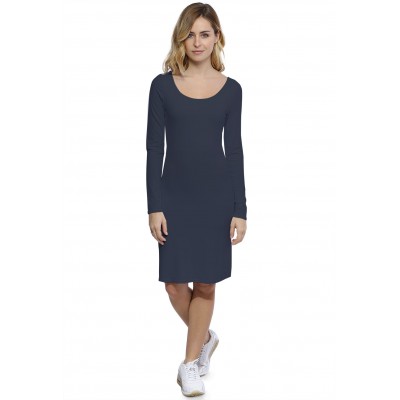 Robe col danseuse manches longues en modal ROXANE20