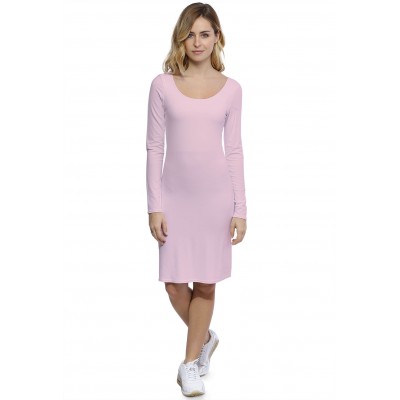 Robe col danseuse manches longues en modal ROXANE20