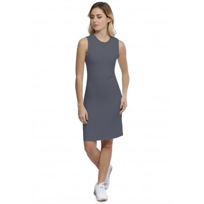 Robe débardeur col ras du cou doublée devant en modal KATIA1