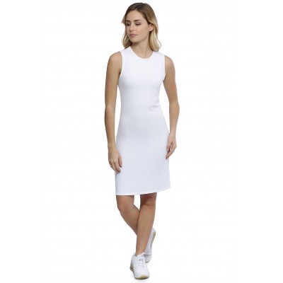 Robe débardeur col ras du cou doublée devant en modal KATIA1