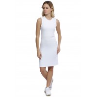 Robe débardeur col ras du cou doublée devant en modal KATIA1