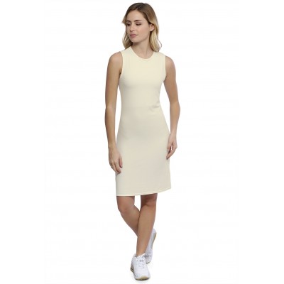Robe débardeur col ras du cou doublée devant en modal KATIA1