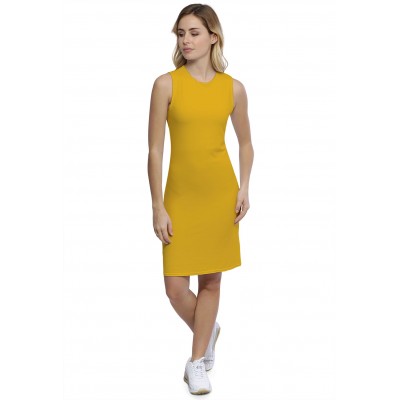 Robe débardeur col ras du cou doublée devant en modal KATIA1